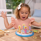 Melissa & Doug, pastel de fiesta de cumpleaños, juego con alimentos, 13.0 x 9.05 x 1.6