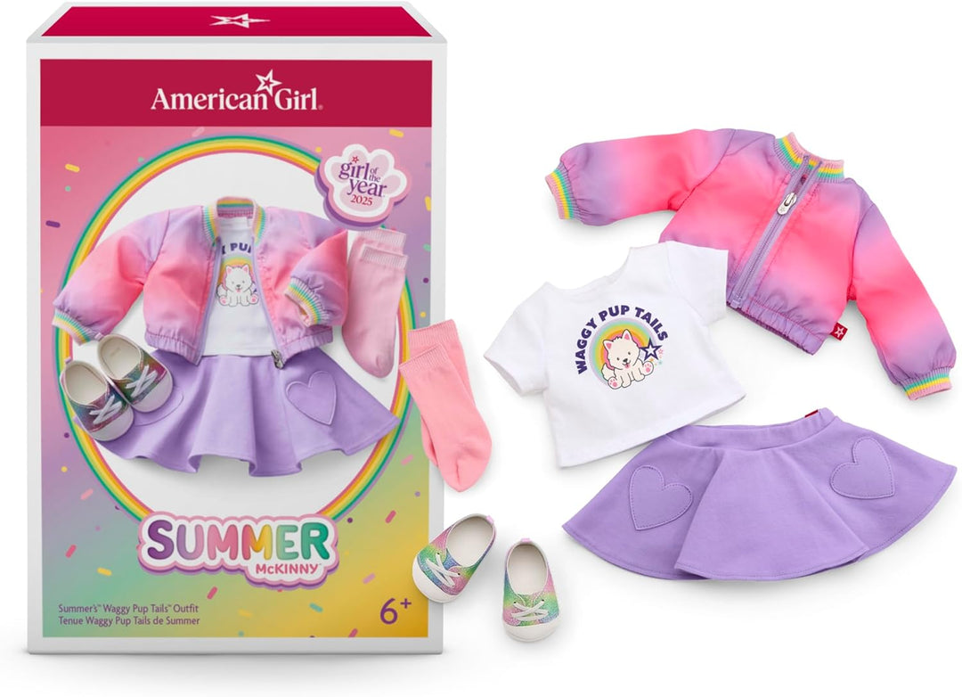 American Girl, Summer McKinny Girl of the Year 2025 Outfit Waggy Pu...
