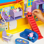 Peppa Pig - Juego de casa familiar grande con 3 figuras, 11 accesorios, Baby Evie, juguetes preescolares para niñas y niños de 3 años en adelante