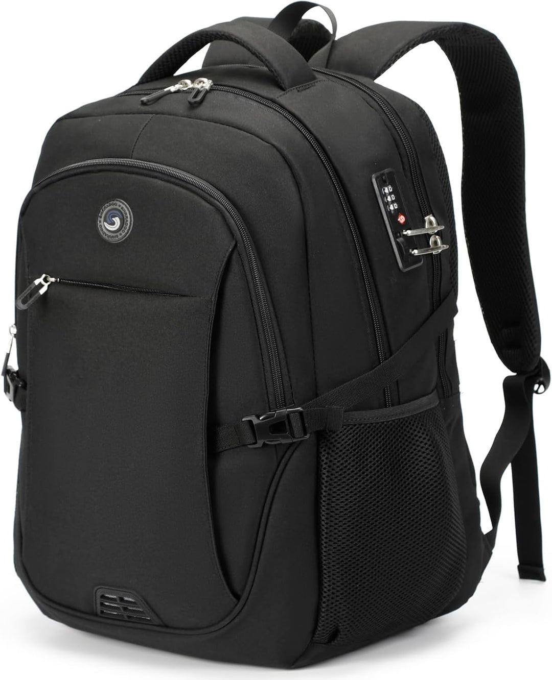 Mochila antirrobo para portátil con carga USB compatible con portát...