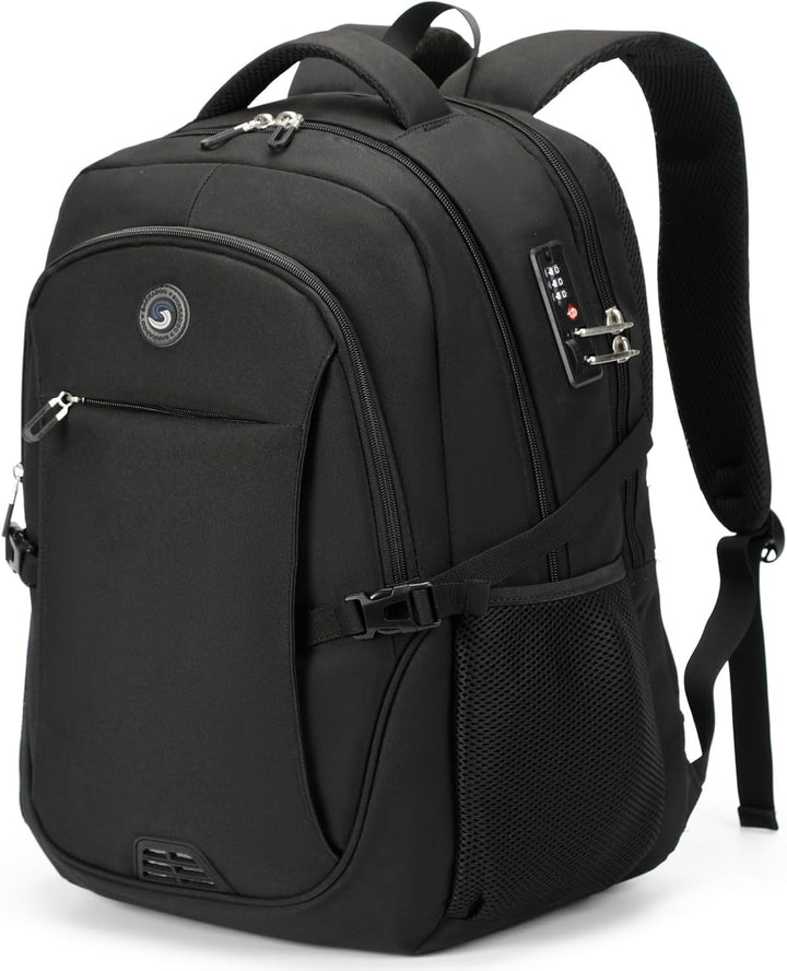 Mochila antirrobo para portátil con carga USB compatible con portát...