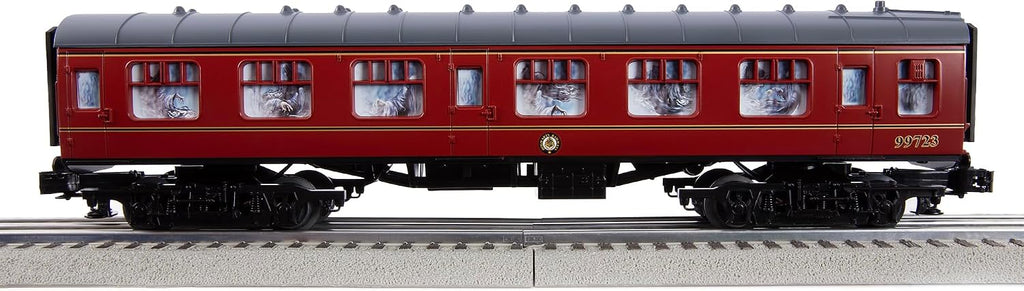 Lionel Trains - Vagón de los Dementores con Sonidos #99723, Escala O, Rojo, gris