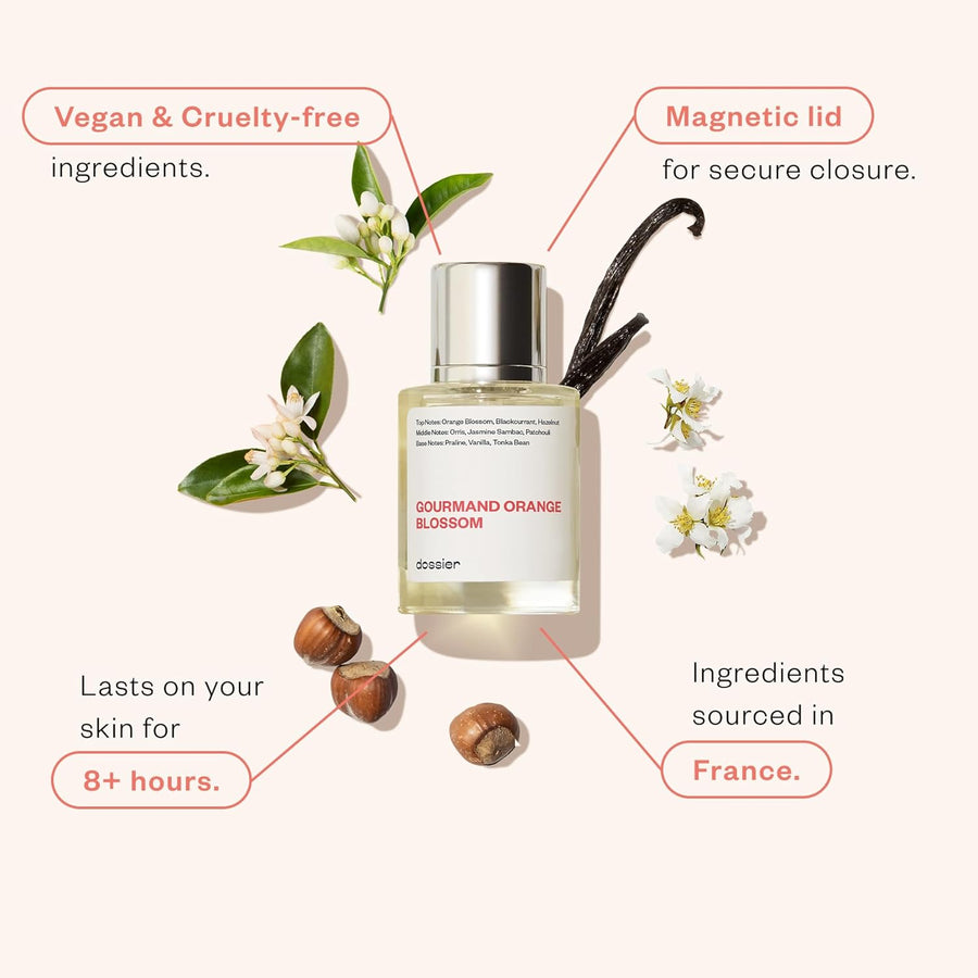 Dossier - Flor de Naranjo Gourmand 1.7 fl oz (50ml) - Inspirado en...