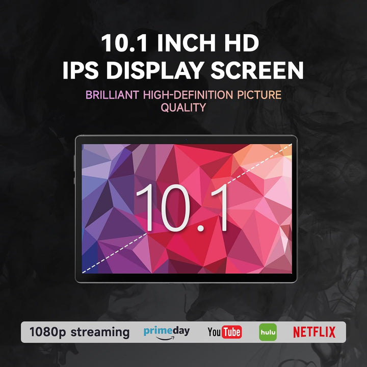 HNVHNV Tablet de 10 pulgadas Android 13, 6 GB RAM 64 GB ROM, proces...