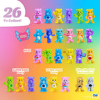 Care Bears - Figuras de caja ciega de lujo, paquete de 8 unidades, Surtido D