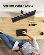 Ergear Soporte de monitor único para pantallas de 13 a 32 pulgadas