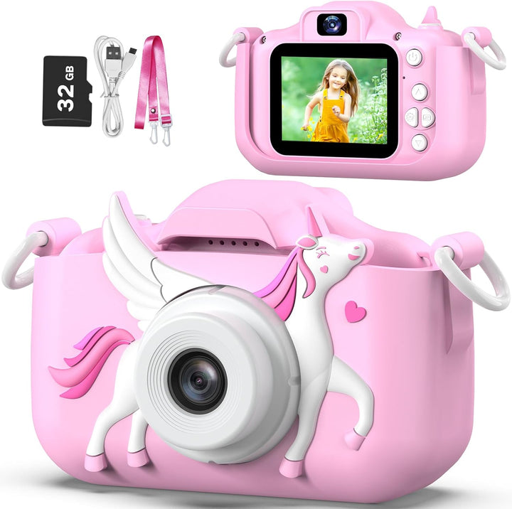 Goopow - Juguetes de cámara selfie para niños y niñas de 3 a 9 años...