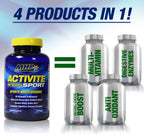 MHP Activite Sport Perfomance Multi Vitamina para Atletas, 120 Tabletas