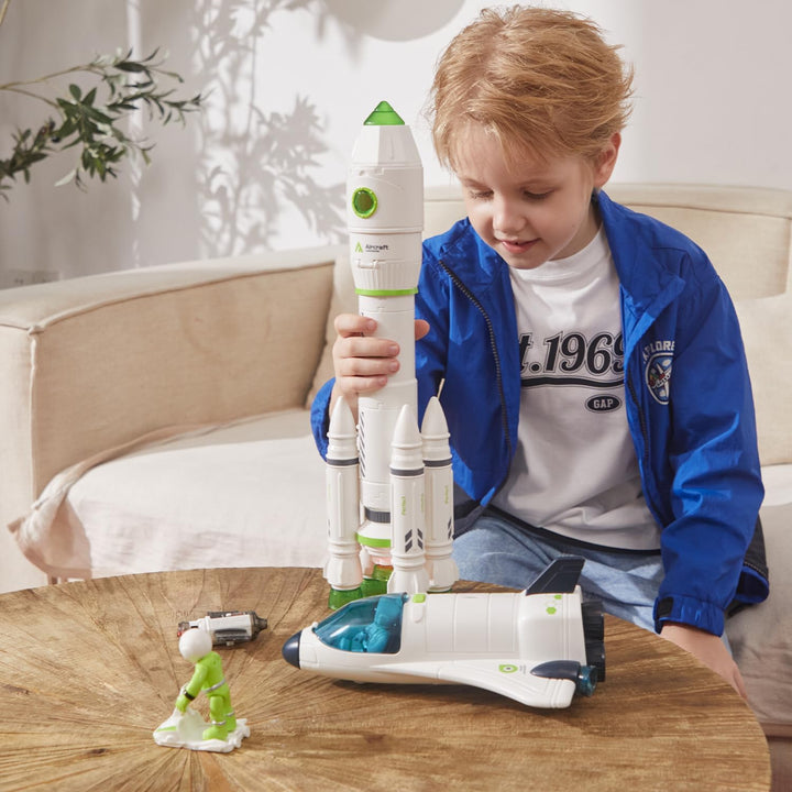 TOY Life Juguete espacial de cohete de juguete para niños, transbor...