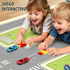 Juego de pistas de autos de carreras 32 en 1, autos de juguete