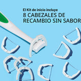 REACH Ultraclean Access - Kit de iniciación de hilo dental, sin sab...