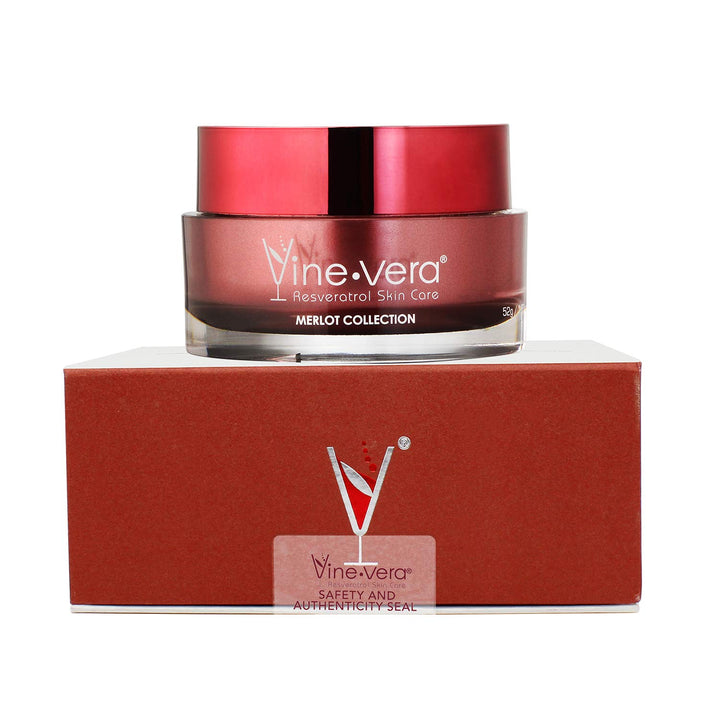 Set Crema de Día y Gel Peeling Vine Vera Merlot - Contiene Resverat...