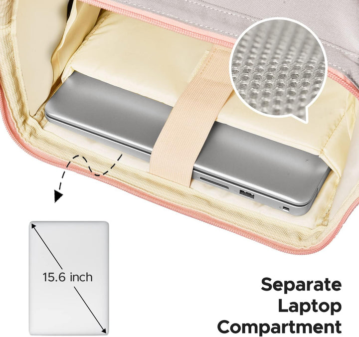 Kaome Mochila de Almuerzo 15.6 Pulgadas Mochila para Laptop para Mu...