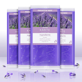 KARITE Bloques de perlas de cera de parafina perfumada de lavanda,...
