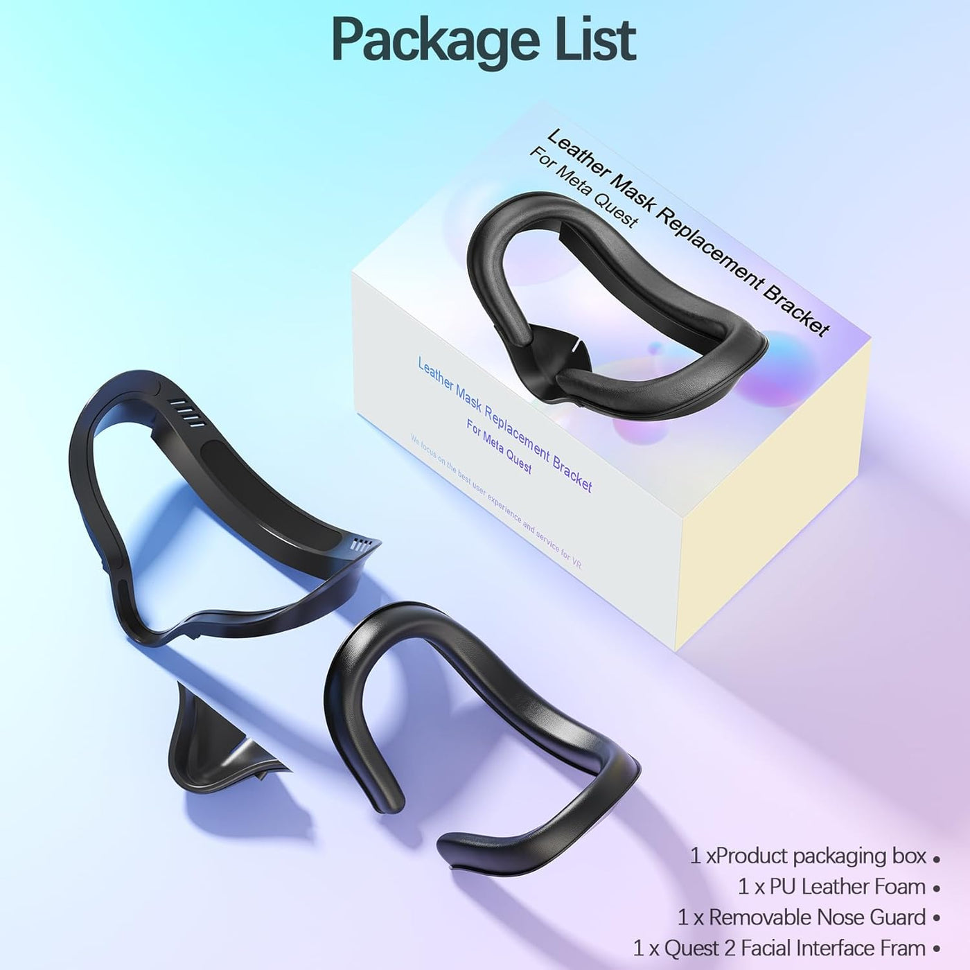 Face Cushion Pad for Meta Quest 2 VR Facial Interface