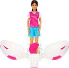 Barbie Muñeca y accesorios para jugador de fútbol Team Roll and Reveal