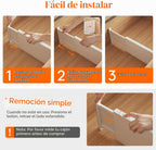Lifewit Divisores de cajones mejorados de 6 pulgadas de alto
