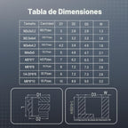 Altura de trabajo vertical del equipo 689 ft m del parte movible del parte