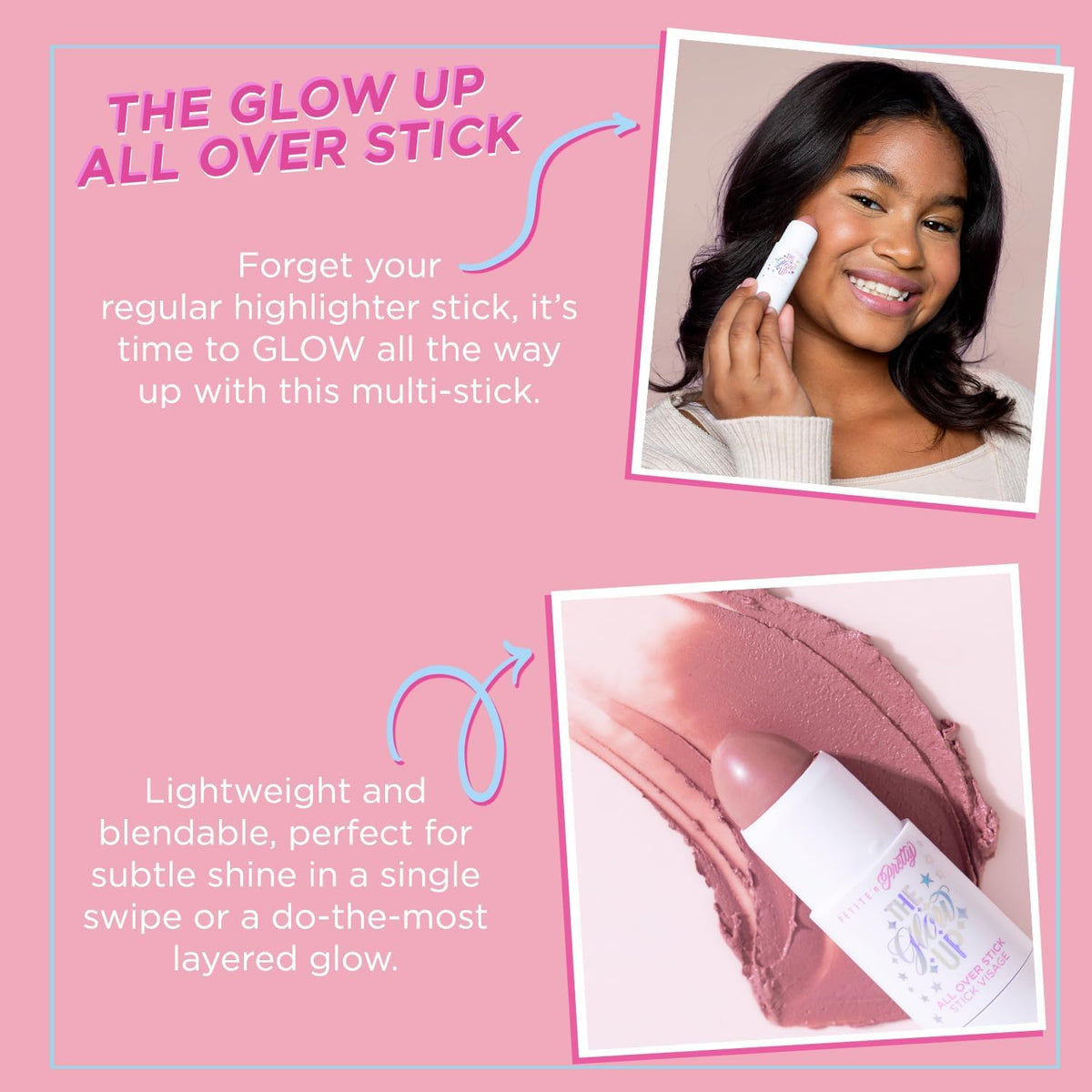 Petite 'n Pretty Shine &amp; Glow Beauty - Juego de maquillaje...