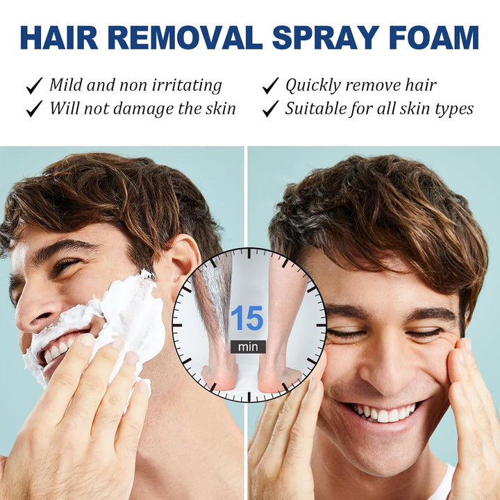 Spray de depilación para hombres, extracto de plantas, spray de dep...