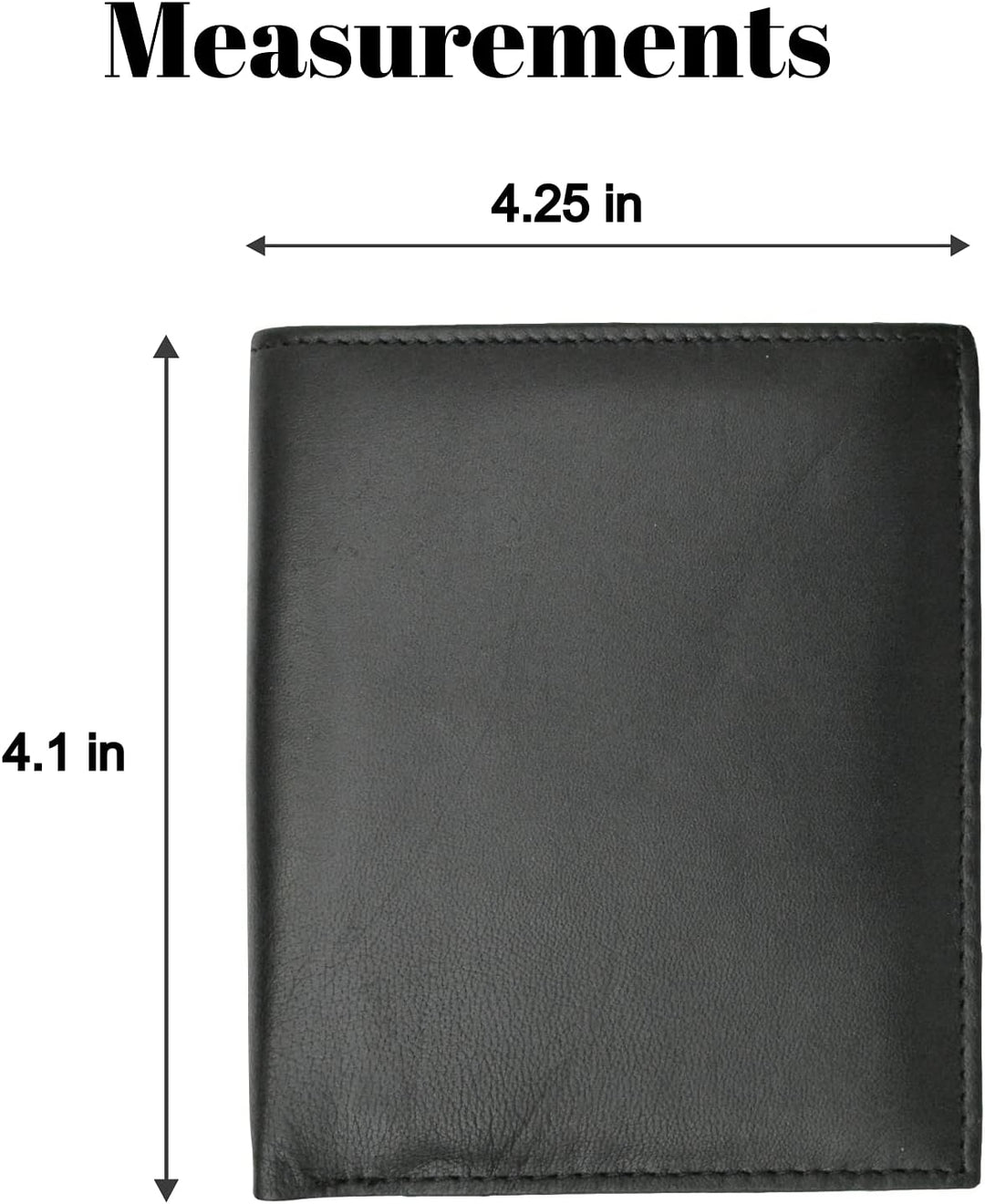 Swiss Marshall Cartera europea de piel de cordero con bloqueo RFID...