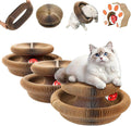 Kitty Curls Cat Toy,Juguete plegable de órgano mágico,Tablero rascador de
