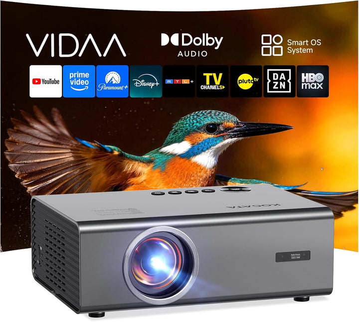 Proyector 4K con WiFi y Bluetooth, Proyector Inteligente VIDAA Más...