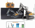 Dwi Dowellin Excavadora Controlada por Radio para Niños, Juguetes de Construcción Excavadoras RC para Niños de 4-7, 8, 9, 10 Años, Juguetes Ideales, Incluye Baterías