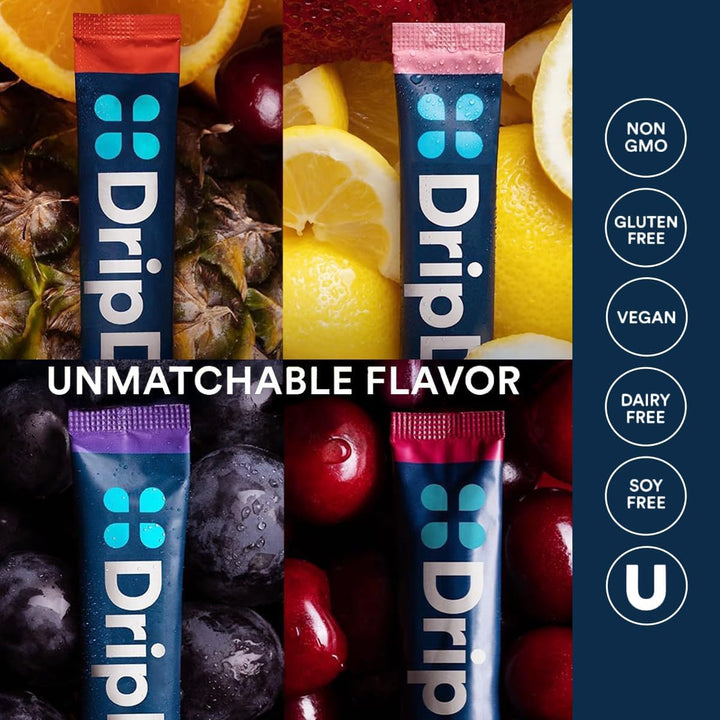 DripDrop ORS Hydration - Paquetes de electrolitos en polvo