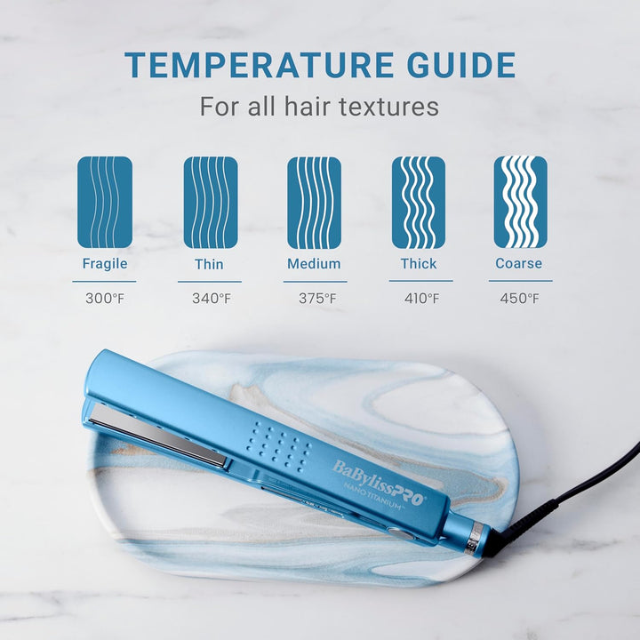 BaBylissPRO 1 1\/4" Digital Ionic Flat Iron, Hair Straightener,...