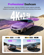 Vantrue S1 Pro Max 4K+2.5K Dash Cam, Dual STARVIS 2 Delantero y Trasero