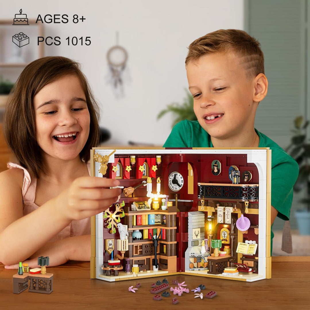 Juego de construcción Magic Booknook con luz LED 0142 in