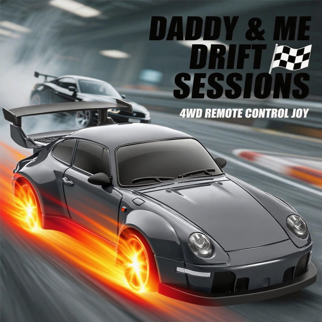 PIWIJOY Auto RC de Deriva, Vehículo de Control Remoto a Escala 1:24...