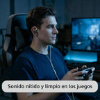 KZ ZS12 PRO 2 Auriculares con monitores intrauriculares, 5BA+1DD 6 auriculares híbridos para juegos con cable, sonido de alta fidelidad con claridad, graves inmersivos IEMs para videojuegos, músico