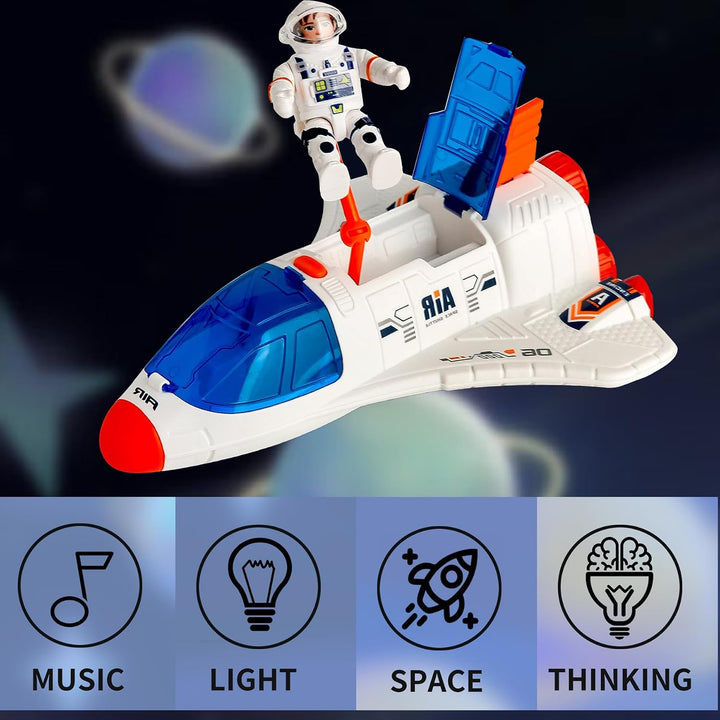 Wbzle Juguete de Transbordador Espacial con Figura de Astronauta \u...