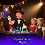 Kit mágico – 208 trucos de magia para niños de 6 a 8 años, juego de magia con manual y video para principiantes y niños, regalos de Navidad, Halloween, cumpleaños, juguetes para edades de 6, 7, 8, 9, 10, 11, 12 años