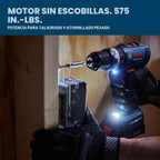 BOSCH GSB18V-65B12 Kit de taladro sin escobillas, batería incluida