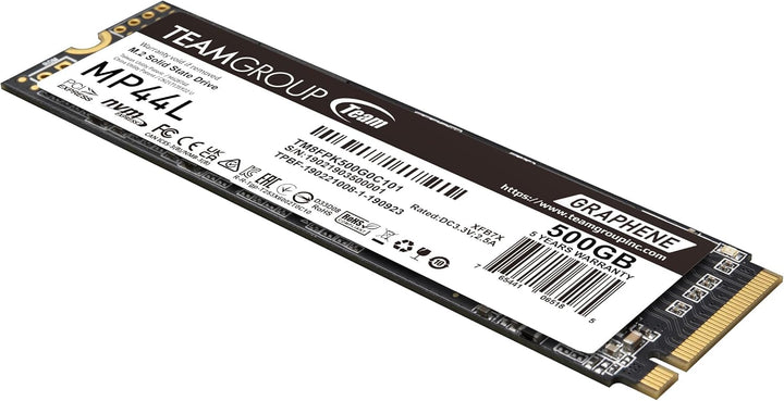TEAMGROUP TM8FPK500G0C101 - Unidad de estado sólido SSD MP44L de 50...