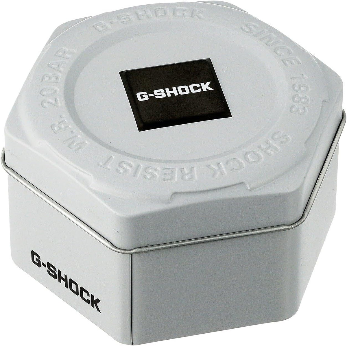 Casio GMS-S120MF-7A2CR G Shock Reloj de cuarzo blanco con pantalla analógica-digital para mujer