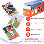 600 fundas para tarjetas de plástico duro, Arjiekwei 3 x 4 pulgadas