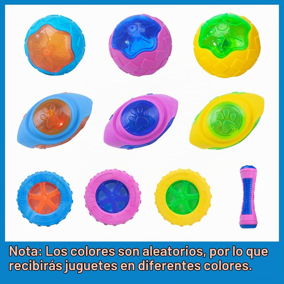 4 juguetes interactivos de piscina para perros, juguetes flotantes de agua