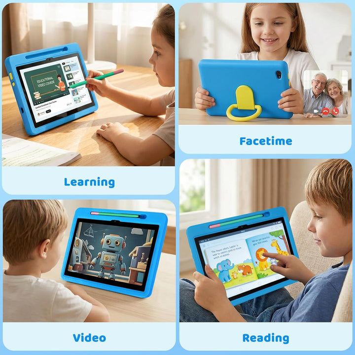 Tablet Android 16 para niños mejorada 2026, tableta de 10 pulgadas...