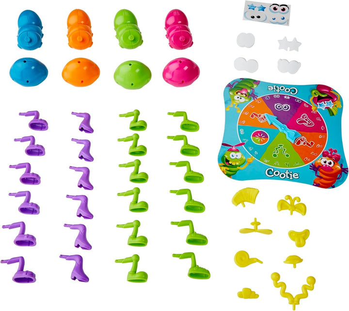 Hasbro Gaming Cootie - Juego de construcción de insectos