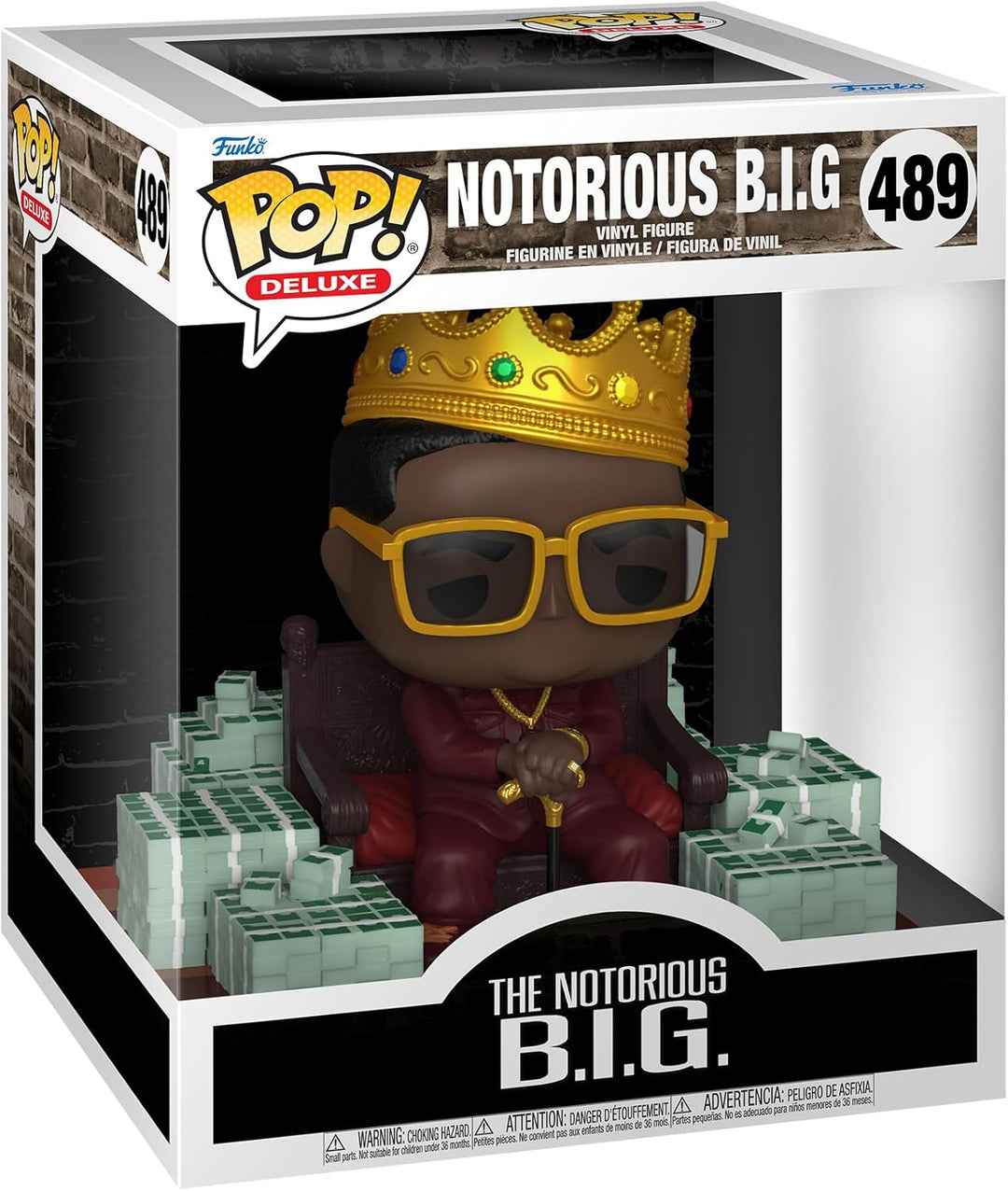 Funko Pop! Rocks: Notorious B.I.G. - Figura de vinilo coleccionable...