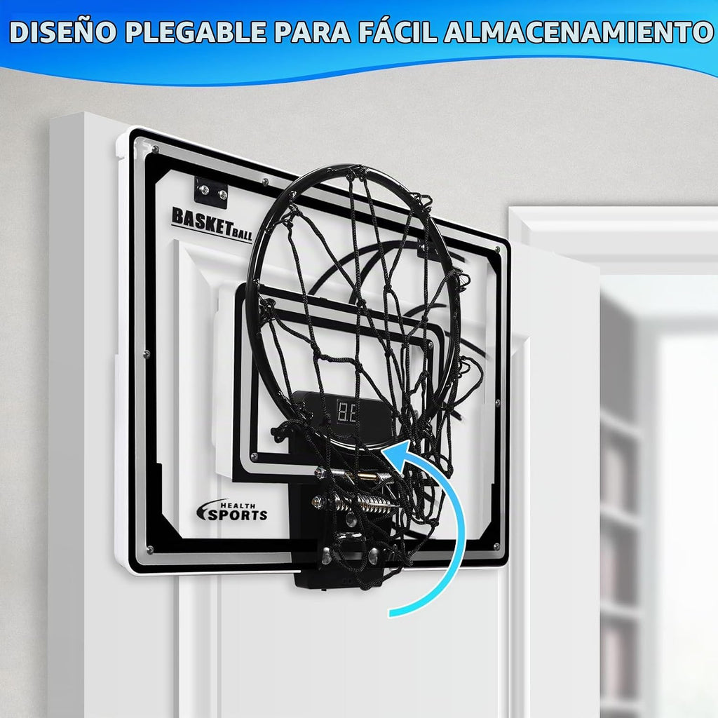 Aro de baloncesto interior para niños, sobre la puerta Mini Puntuación de