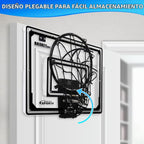 Aro de baloncesto interior para niños, sobre la puerta Mini Puntuación de