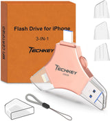 Unidad flash USB 3.0 para iPhone 256GB: Memoria externa certificada...