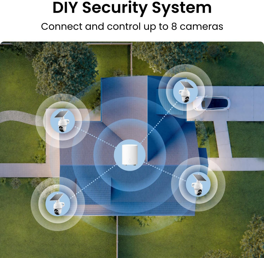 REOLINK Cámaras de seguridad solar 5MP para exteriores, inalámbrica...