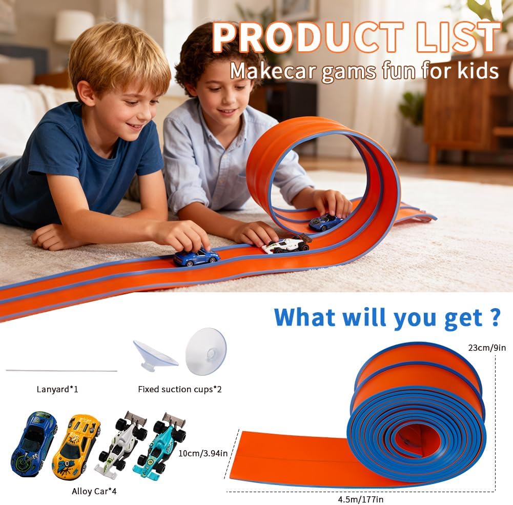 Juego de iniciación flexible de carreras de 15 pies para niños de 3...