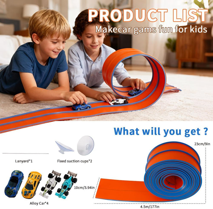Juego de iniciación flexible de carreras de 15 pies para niños de 3...